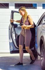SHANNA MOAKLER Out in Los Angeles 02/18/2021