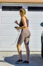 SHANNA MOAKLER Out in Los Angeles 02/18/2021