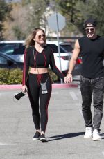 SHANNA MOAKLER Out with Her Boyfriend in Los Angeles 02/19/2021