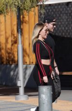 SHANNA MOAKLER Out with Her Boyfriend in Los Angeles 02/19/2021