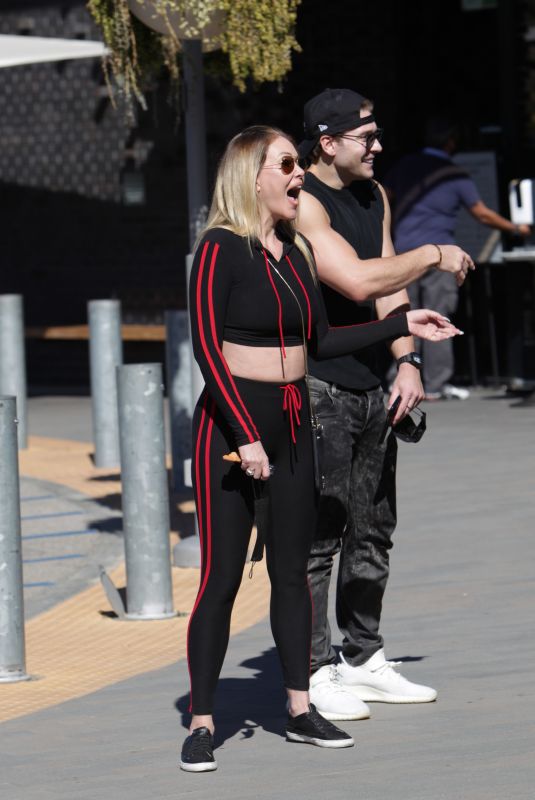 SHANNA MOAKLER Out with Her Boyfriend in Los Angeles 02/19/2021