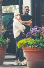 SHARNA BURGESS and Brian Austin Green at Car Wash in Malibu 01/31/2021