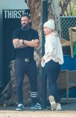 SHARNA BURGESS and Brian Austin Green at Car Wash in Malibu 01/31/2021