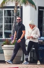SHARNA BURGESS and Brian Austin Green at Car Wash in Malibu 01/31/2021