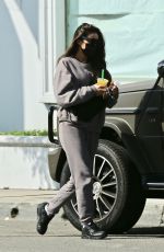 SHAY MITCHELL Leaves P.Volve Fitness Studio in West Hollywood 02/11/2021