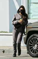 SHAY MITCHELL Leaves P.Volve Fitness Studio in West Hollywood 02/11/2021