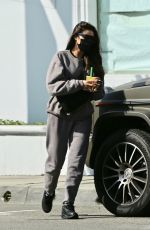 SHAY MITCHELL Leaves P.Volve Fitness Studio in West Hollywood 02/11/2021