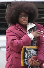 SHONIQUA SHANDAI Films at NFL Headquarters in New York 02/10/2021