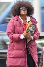 SHONIQUA SHANDAI Films at NFL Headquarters in New York 02/10/2021
