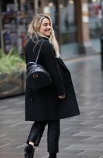 SIAN WELBY Arrives at Capital Breakfast in London 02/02/2021