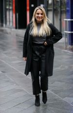 SIAN WELBY Arrives at Capital Breakfast in London 02/02/2021