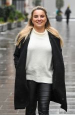 SIAN WELBY Leaves Global Studios in London 02/08/2021
