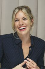 SIENNA MILLER at G.I. Joe Press Conference 08/01/2009