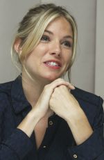 SIENNA MILLER at G.I. Joe Press Conference 08/01/2009