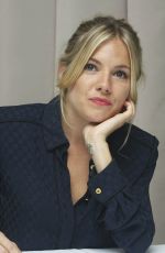 SIENNA MILLER at G.I. Joe Press Conference 08/01/2009