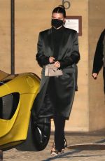 SOFIA RICHIE Leaves Nobu in Malibu 02/06/2021