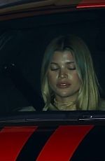 SOFIA RICHIE Leaves Nobu in Malibu with a Mystery Man 02/04/2021