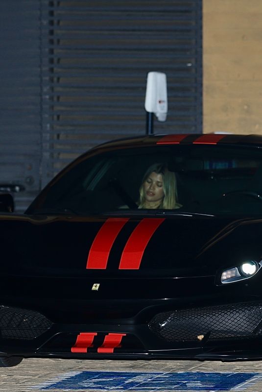 SOFIA RICHIE Leaves Nobu in Malibu with a Mystery Man 02/04/2021