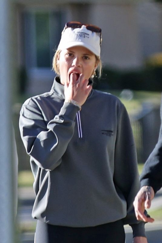 SOFIA RICHIE Out and About in Los Angeles 02/24/2021 
