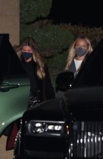 SOFIA RICHIE Out for Dinner at Nobu in Malibu 02/12/2021