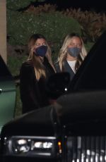 SOFIA RICHIE Out for Dinner at Nobu in Malibu 02/12/2021
