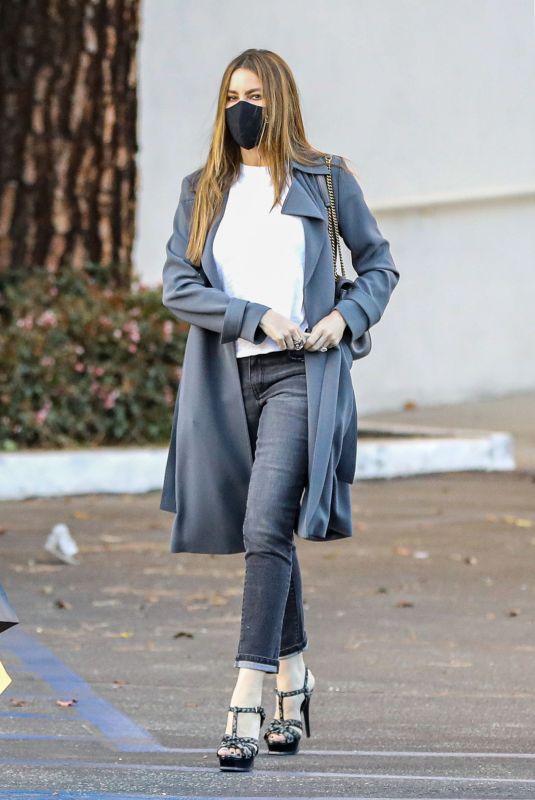 SOFIA VERGARA at Saks Fifth Avenue in Beverly Hills 02/17/2021