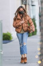 SOFIA VERGARA in Ripped Denim Out in Beverly Hills 02/01/2021