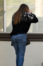 SOFIA VERGARA in Ripped Denim Out in Beverly Hills 02/08/2021