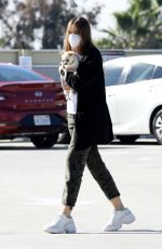 SOFIA VERGARA Takes Her Puppy to a Vet in Los Angeles 02/03/2021