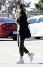 SOFIA VERGARA Takes Her Puppy to a Vet in Los Angeles 02/03/2021