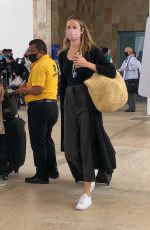 STACY KEIBLER Arrives at Airport in Cancun 02/17/2021