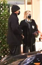 STELLA MAXWELL at Mr. Chow in Beverly Hills 02/11/2021