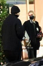 STELLA MAXWELL at Mr. Chow in Beverly Hills 02/11/2021