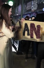 SUTTON FOSTER Celebrates Final Scene of Younger in New York 02/26/2021