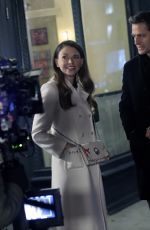 SUTTON FOSTER on the Set of Younger in New York 02/17/2021