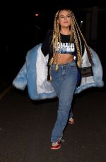 TALLIA STORM at Celebrity Eating with My Ex in London 02/12/2021