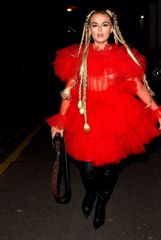 TALLIA STORM Night Out in London 02/17/2021