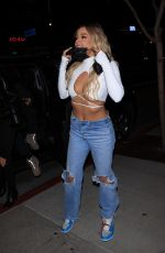 TANA MONGEAU and JOSIE CANSECO at Boa Steakhouse in West Hollywood 02/05/2021