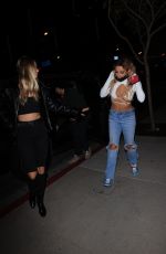 TANA MONGEAU and JOSIE CANSECO at Boa Steakhouse in West Hollywood 02/05/2021