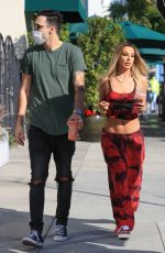 TANA MONGEAU Out for Lunch at Urth Cafe in Los Angeles 02/11/2021