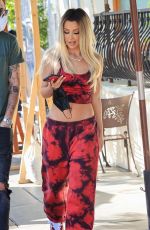 TANA MONGEAU Out for Lunch at Urth Cafe in Los Angeles 02/11/2021