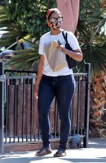 TAYLOR SIMONE LEDWARD Out in Los Angeles 02/02/2021