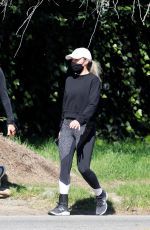 TEDDI MELLENCAMP Out Hikinig in Los Angeles 02/24/2021