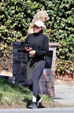 TEDDI MELLENCAMP Out Hikinig in Los Angeles 02/24/2021
