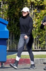 TEDDI MELLENCAMP Out Hikinig in Los Angeles 02/24/2021