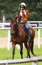 TESSAT THOMPSON at Horse Riding Lessons in Sydney