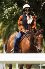 TESSAT THOMPSON at Horse Riding Lessons in Sydney