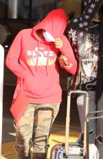 TESSICA BROWN and Gorilla Glue Arrives in Los Angeles 02/10/2021
