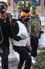 TEYANA TAYLOR at 208 Rodeo Restaurant in Beverly Hills 02/18/2021