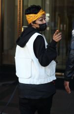 TEYANA TAYLOR at 208 Rodeo Restaurant in Beverly Hills 02/18/2021